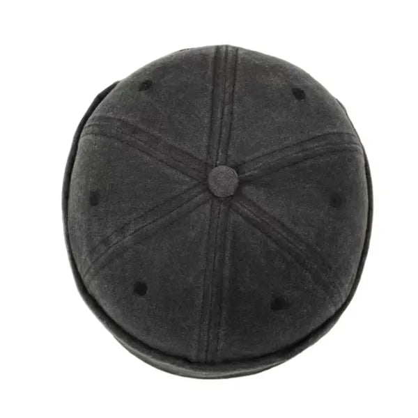 Soft-Top Washed Cotton Gourd Cap