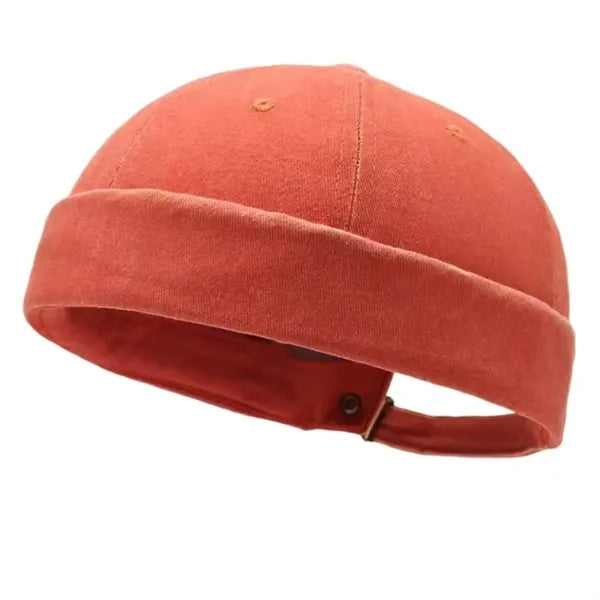 Soft-Top Washed Cotton Gourd Cap