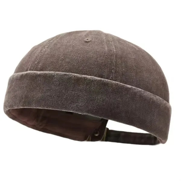 Soft-Top Washed Cotton Gourd Cap