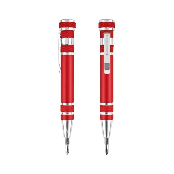 8 IN 1 Pocket Pal Aluminum Tool Pen