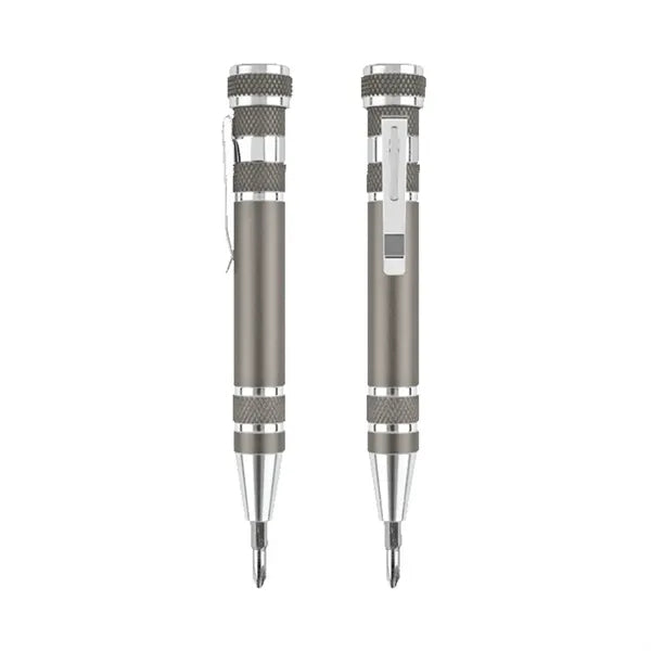 8 IN 1 Pocket Pal Aluminum Tool Pen
