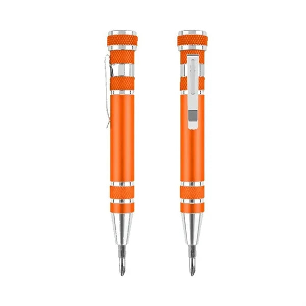 8 IN 1 Pocket Pal Aluminum Tool Pen