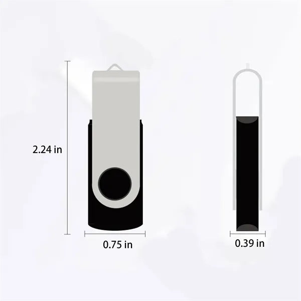 64 GB Classic Swivel USB Flash Drive 2.0