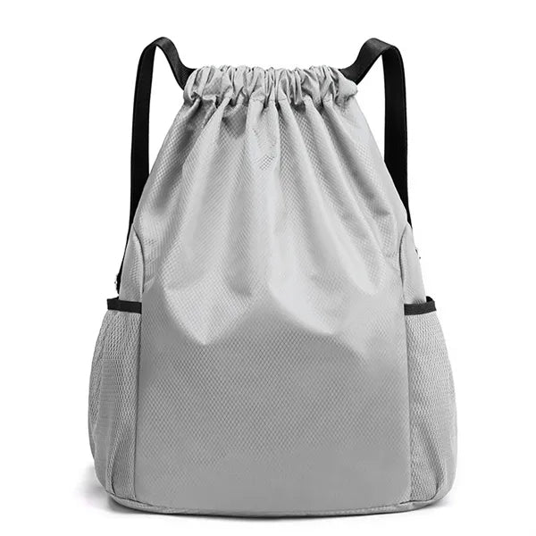 Classic Polyester Drawstring Sports Backpack