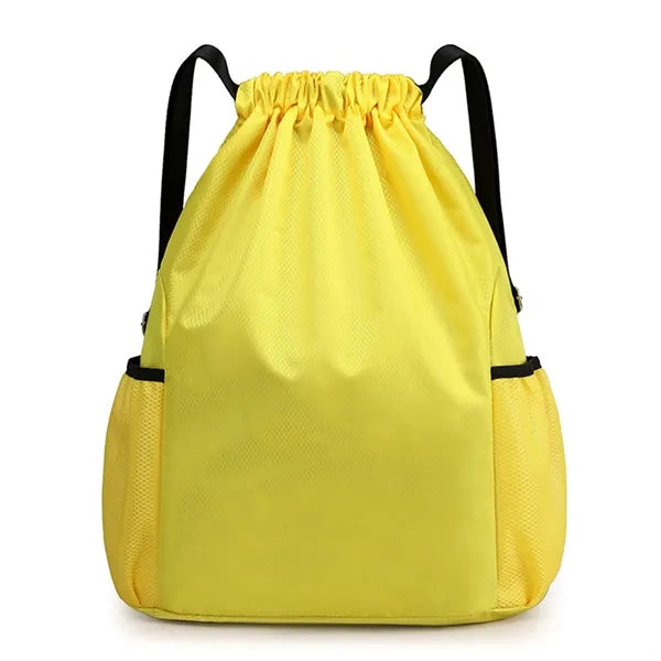 Classic Polyester Drawstring Sports Backpack