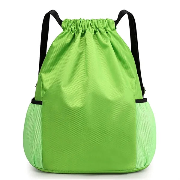 Classic Polyester Drawstring Sports Backpack