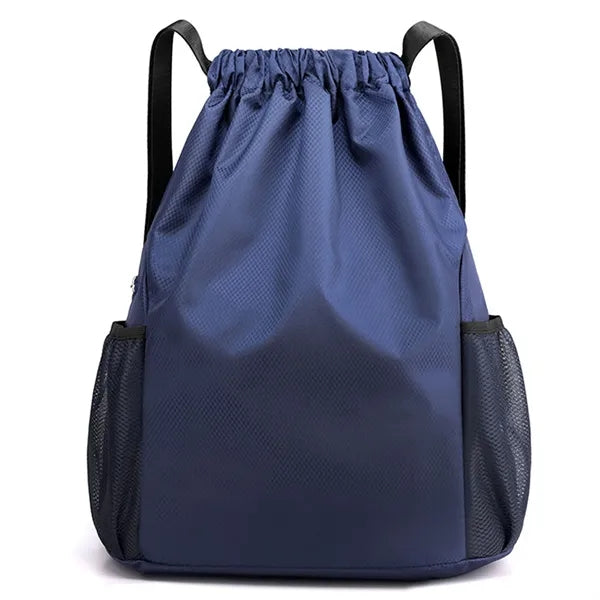 Classic Polyester Drawstring Sports Backpack