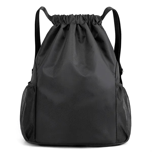 Classic Polyester Drawstring Sports Backpack