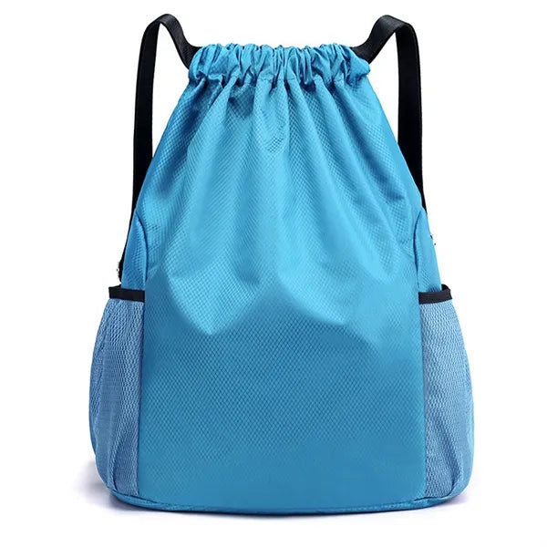 Classic Polyester Drawstring Sports Backpack