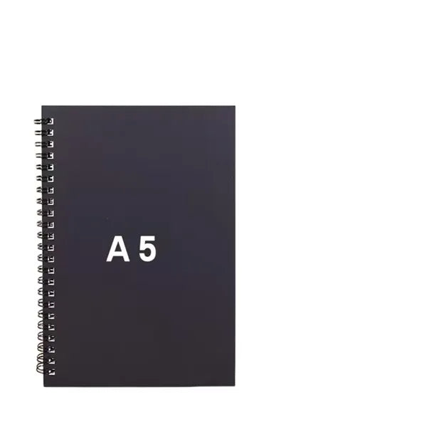 A5 Vintage-Style Thick Coil Notebook