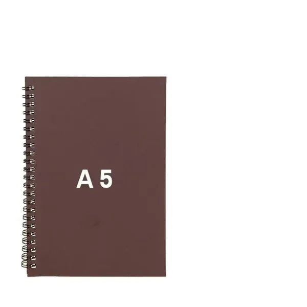 A5 Vintage-Style Thick Coil Notebook