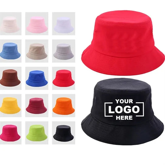 Screen Printed Cotton Bucket Hat