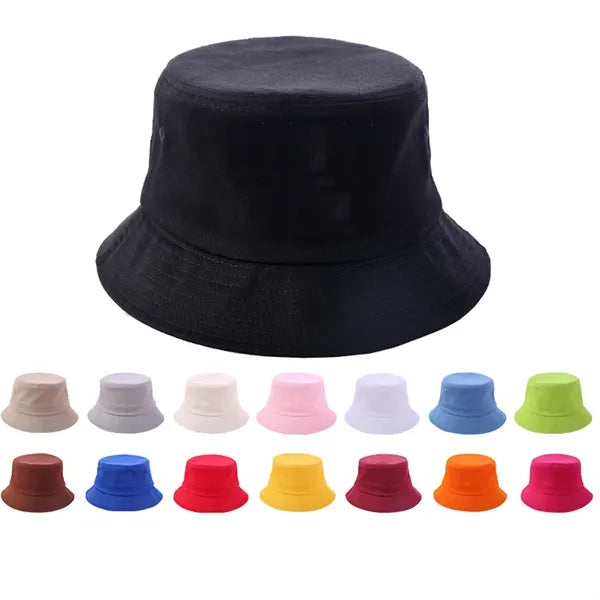 Screen Printed Cotton Bucket Hat