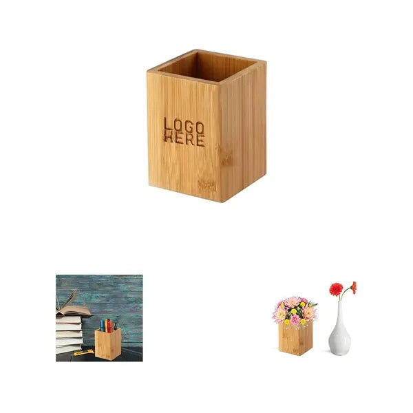 Bamboo Pen Holder