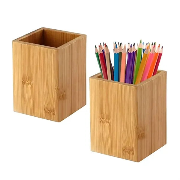 Bamboo Pen Holder