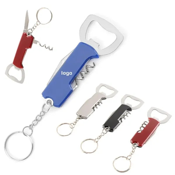 Wine Bottle Opener Keychain