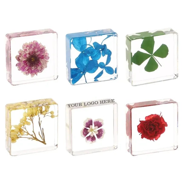 Dried Flower Paperweight