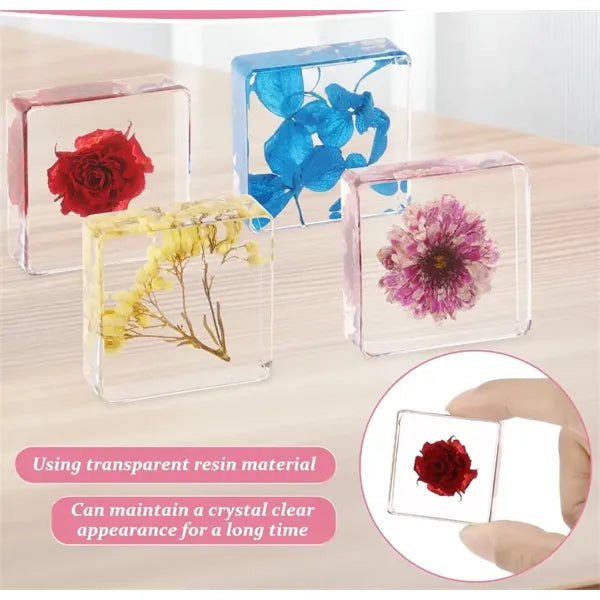 Dried Flower Paperweight