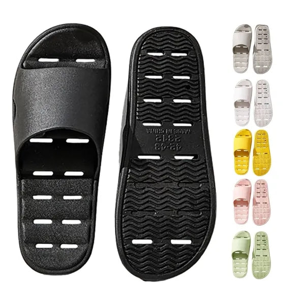 Anti-Slip Quick Drying Shower Slippers w/ Drain Holes