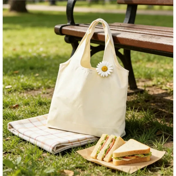 Cotton Shopper Tote