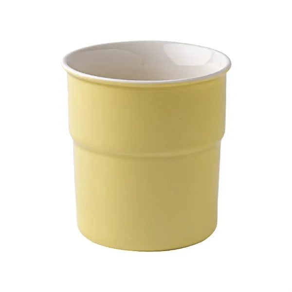 230ml Matte Blue Ceramic Handheld Coffee Cup