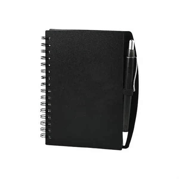 Spiral Notebook with Pen Memo Pad for School Office Travel
