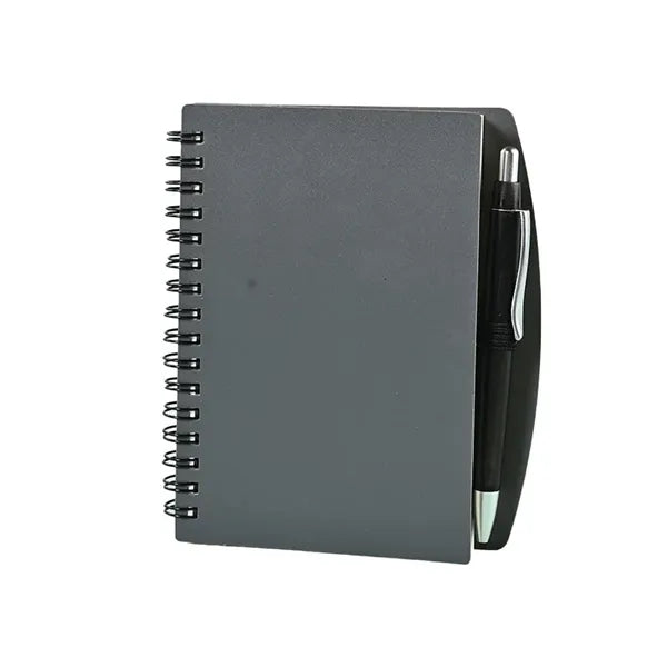 Spiral Notebook with Pen Memo Pad for School Office Travel