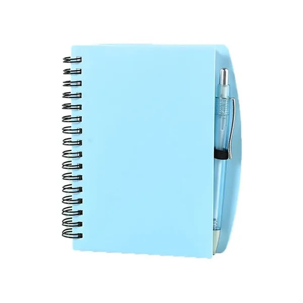 Spiral Notebook with Pen Memo Pad for School Office Travel