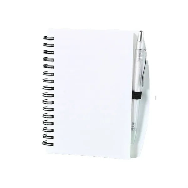 Spiral Notebook with Pen Memo Pad for School Office Travel