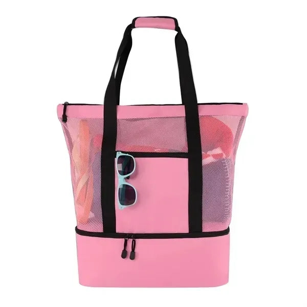 Meash Beach Tote with Insluated Cooler