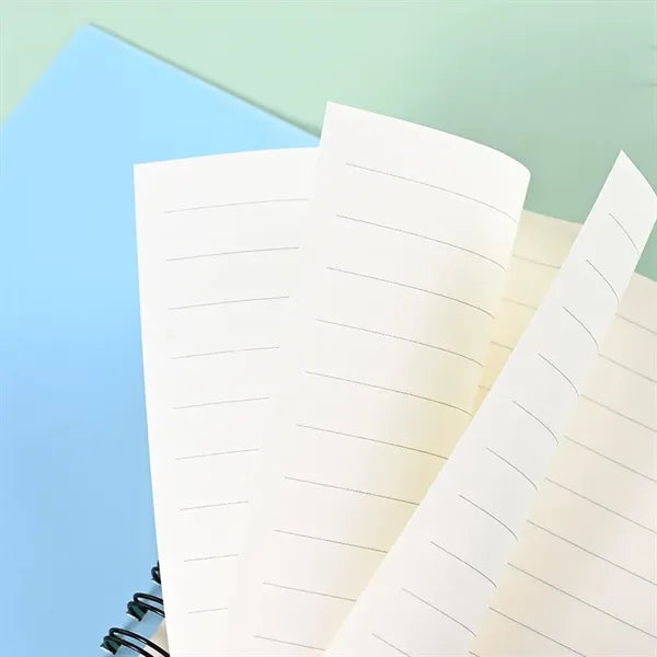 Spiral Notebook with Pen Memo Pad for School Office Travel