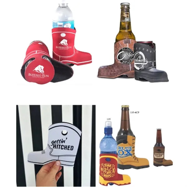 Boot Can Cooler Sleeves