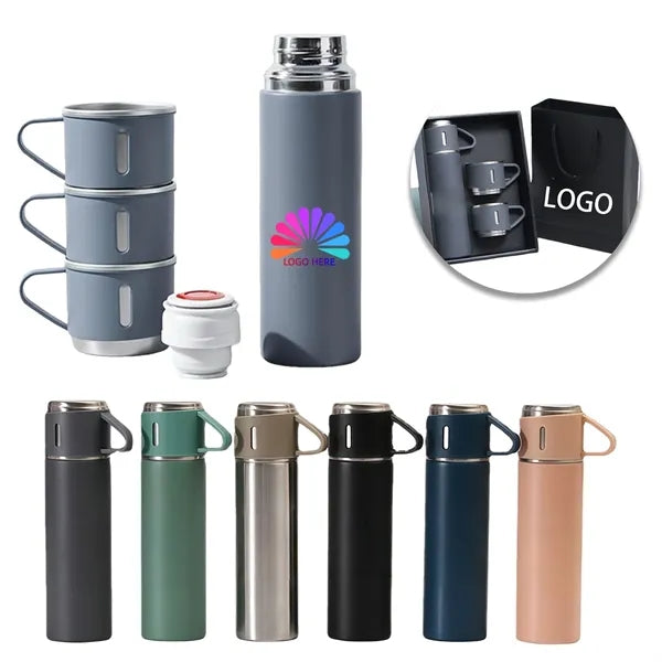 Insulated Stainless Steel Water Bottle Gift Box
