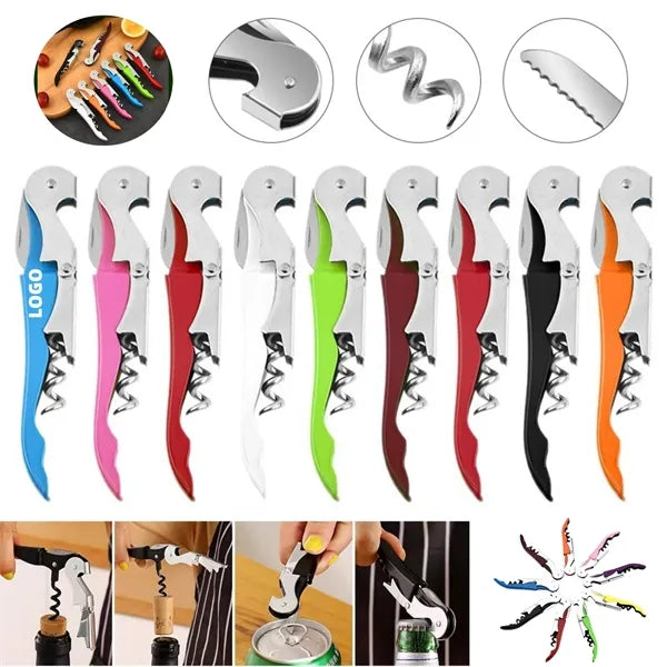 Lever-Style Multi-Function Bottle Opener