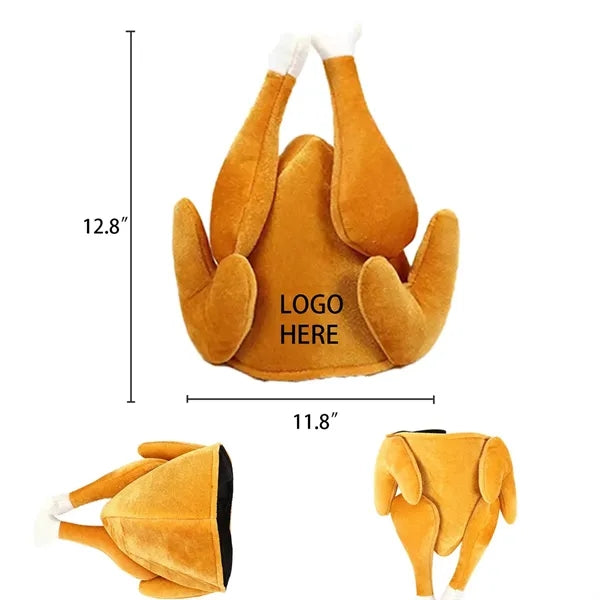 Creative Thanksgiving Roasted Turkey Hat