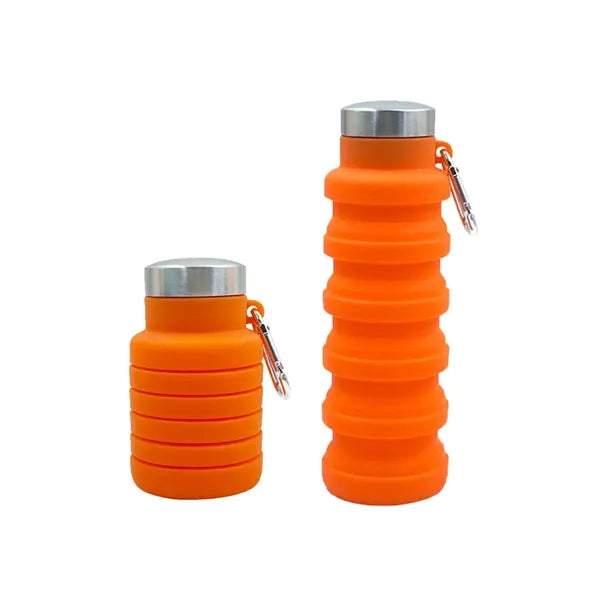 16 oz Collapsible Silicone Water Bottle