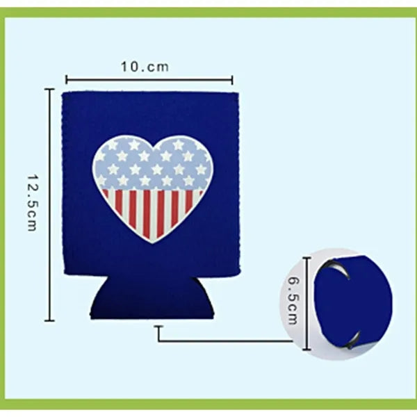 Full Color Neoprene Insulated Can Cooler Sleeve