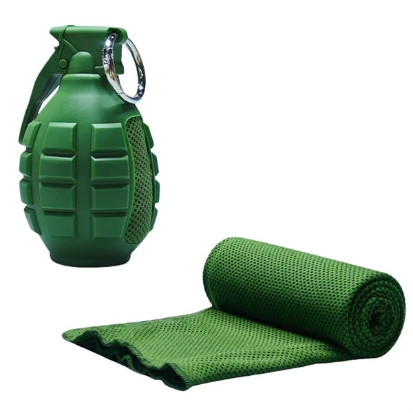Grenade-shaped Sports Cooling Towel
