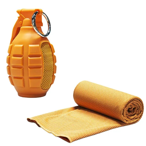 Grenade-shaped Sports Cooling Towel