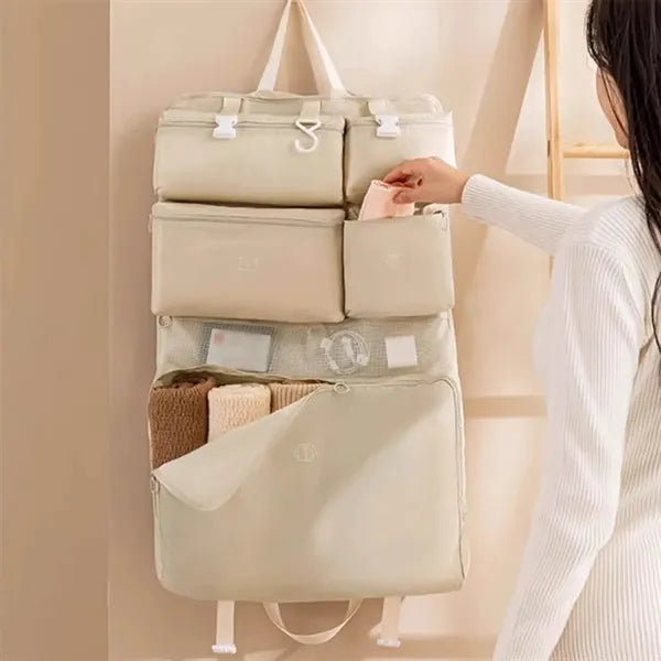 7-in-1 Multi-Compartment Hangable Travel Clothes Storage Bag