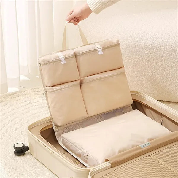 7-in-1 Multi-Compartment Hangable Travel Clothes Storage Bag