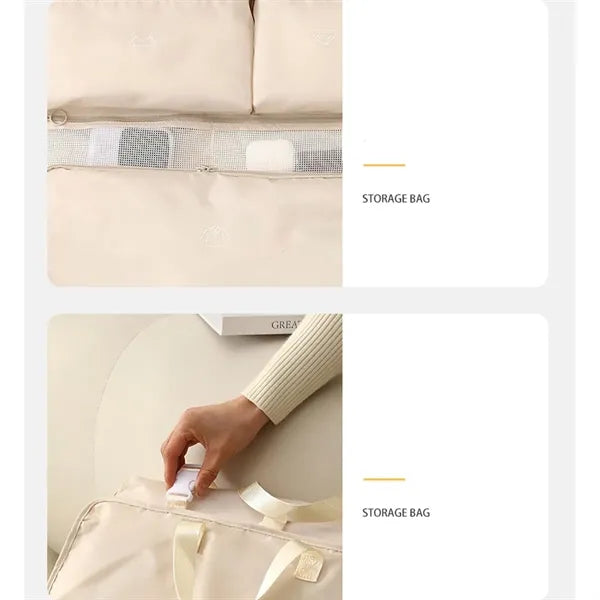 7-in-1 Multi-Compartment Hangable Travel Clothes Storage Bag