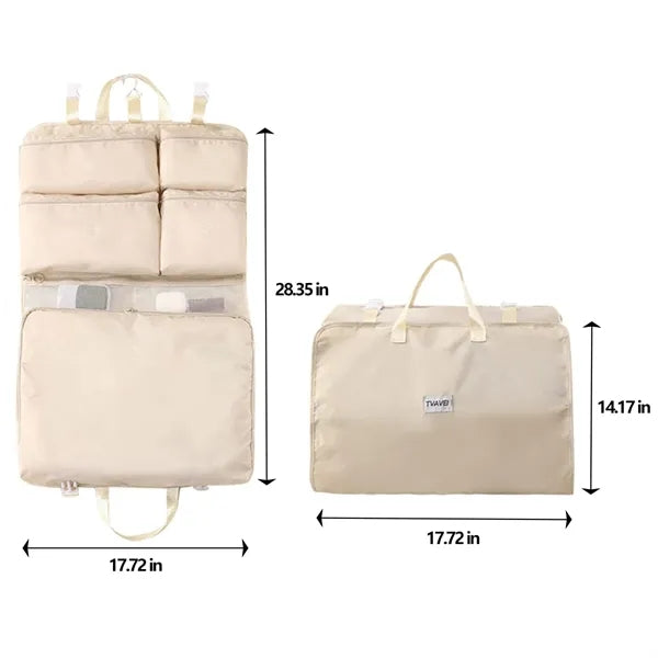7-in-1 Multi-Compartment Hangable Travel Clothes Storage Bag