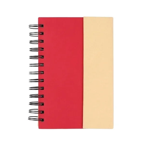 Spriral Notebook W/ Pen & Sticky Notes