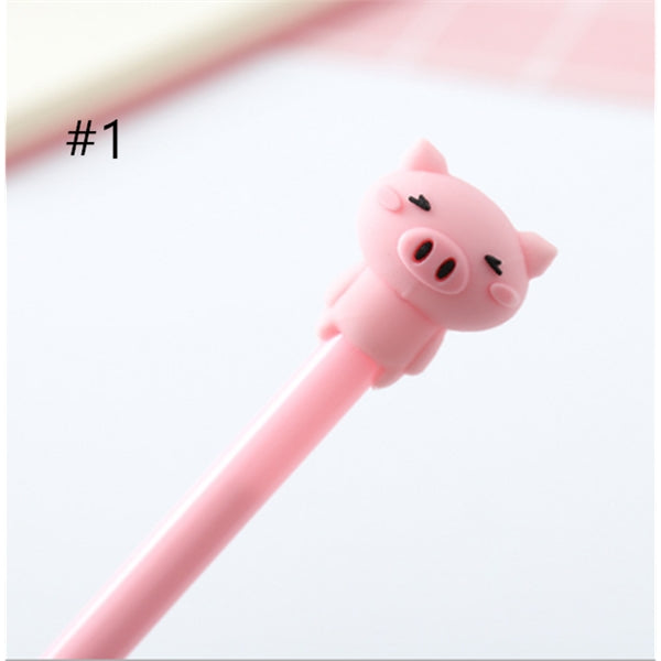 Cute Pig Shaped Gel Pen