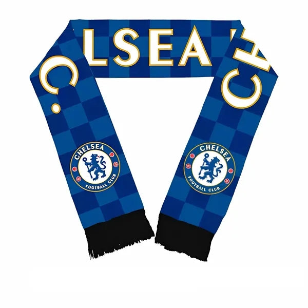 Premium Custom Silk-like Football Fan Scarf W/Tassel