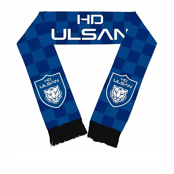 Premium Custom Silk-like Football Fan Scarf W/Tassel