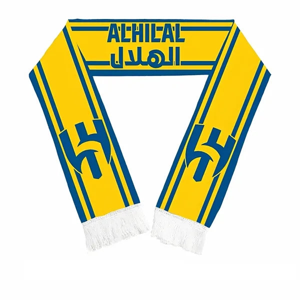 Premium Custom Silk-like Football Fan Scarf W/Tassel