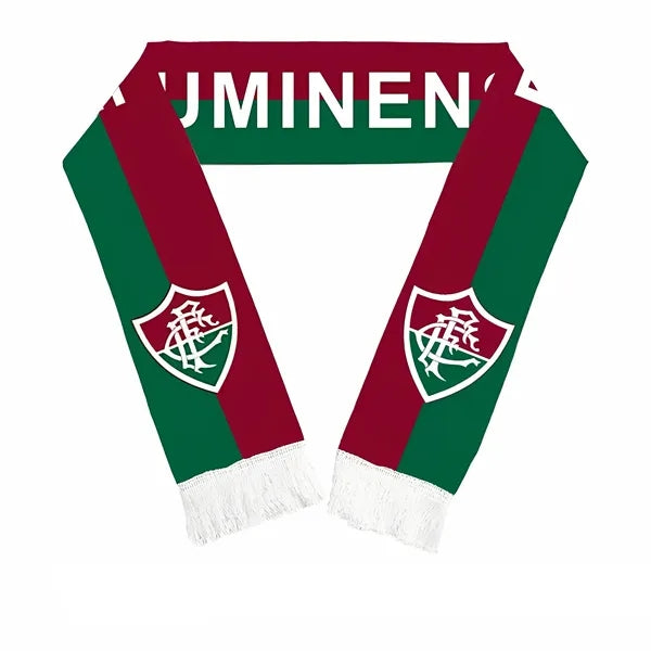 Premium Custom Silk-like Football Fan Scarf W/Tassel