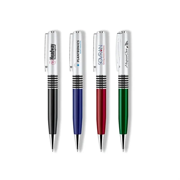 Satin Chrome Ballpoint Twist Metal Pen